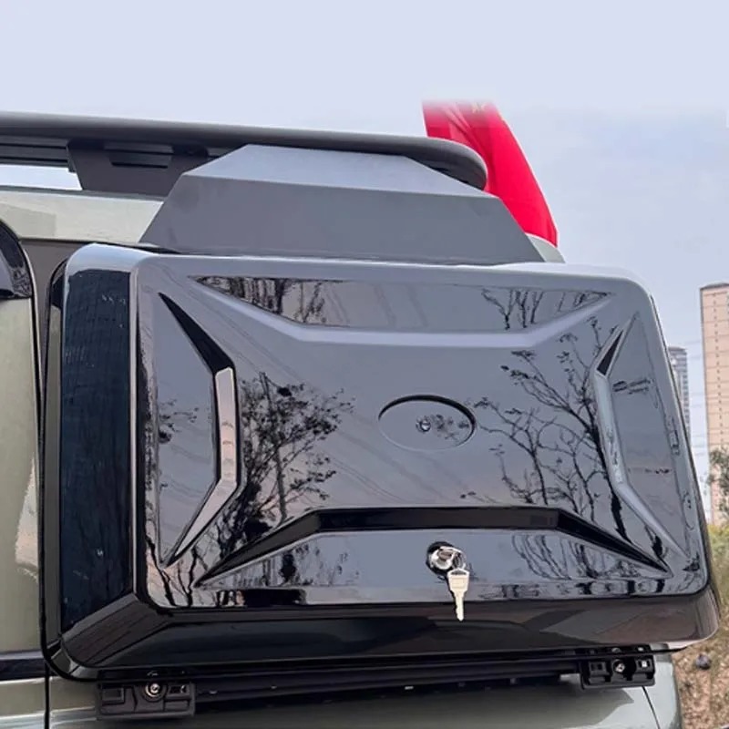 Premium Heavy-Duty Side Ladder with Versatile Platform Roof Rack & Storage Side Box Tent Kit for Icar V23 Accessories